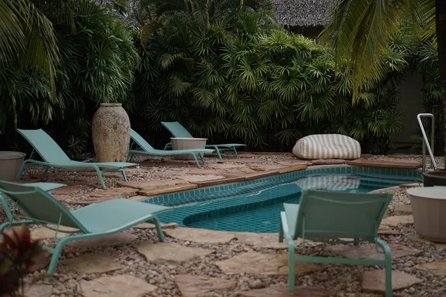 Pool and deck