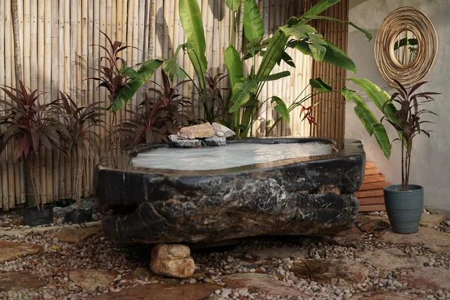 Stone bath